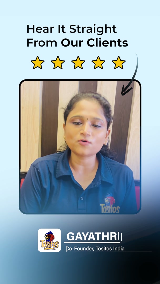 Gayathri from Tositos